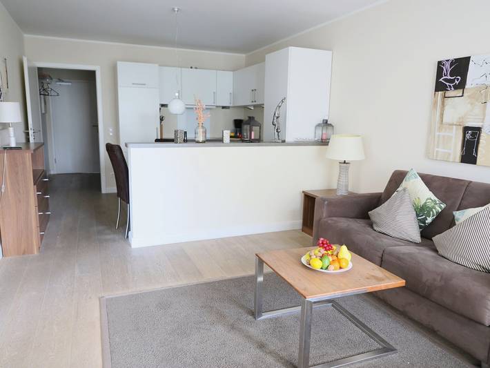 Ganze Wohnung, Exklusive 2-Zimmer-Ferienwohnung mit Westterrasse in Westerland in Westerland, Sylt (Gemeinde)