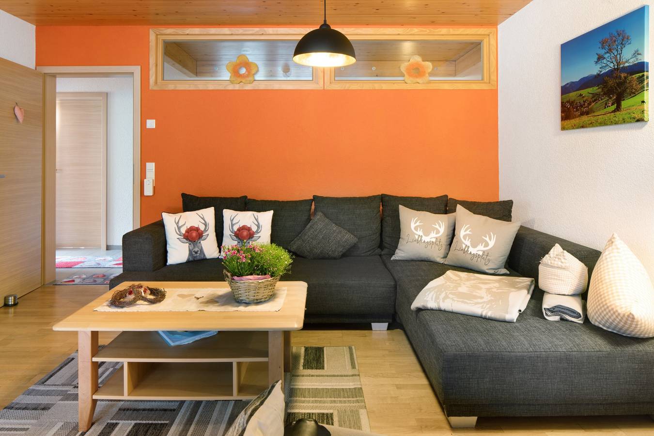 Ganze Wohnung, Ferienwohnung 'Sonnerhof Hofsgrund' mit Bergblick, Gemeinschaftsterrasse und Wlan in Hofsgrund, Oberried