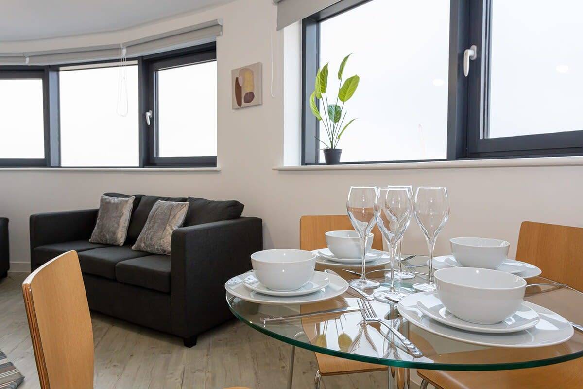 Ganze Wohnung, Stunning 2 Bed Apartment in Salford, Amazing Views in Greater Manchester