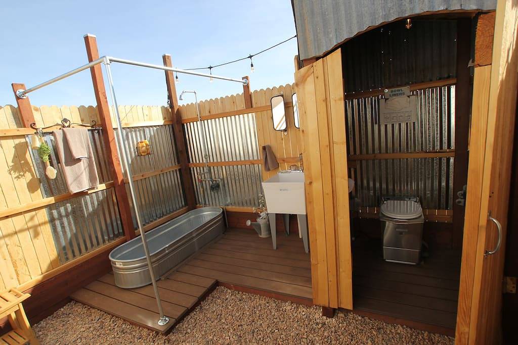 Tipi für 2 Personen mit Terrasse in Mohave County