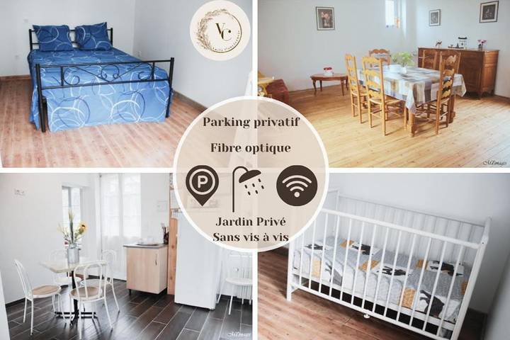 Gîte pour 5 personnes, avec vue et jardin dans Aube (Orne)