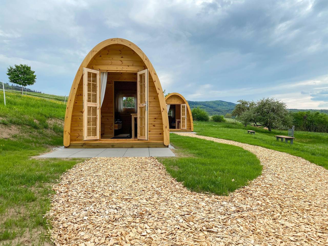 Ganze Ferienwohnung, Campingpod "Schmiede" in Gehlweiler, Nahetal
