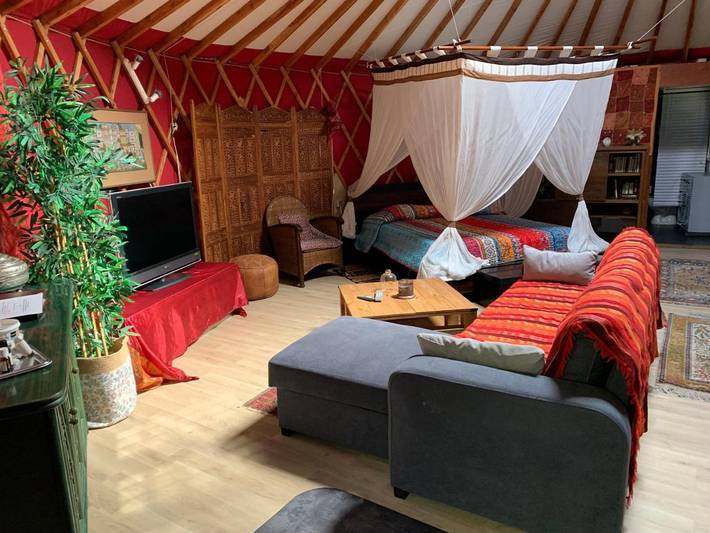 Tente pour 2 personnes, avec jardin à Bonifacio - 3