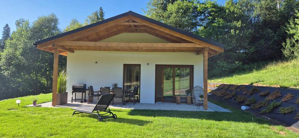 Domek letniskowy dla 6 osób, z Balkon i Taras oraz Ogród i Widok w Wisła