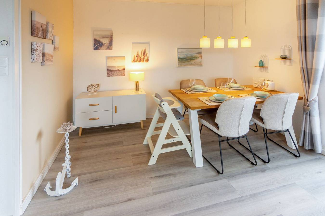 Moderner Ferienbungalow Meeresgold in Dornumersiel mit Terrasse und Garten in Dornumersiel, Dornum