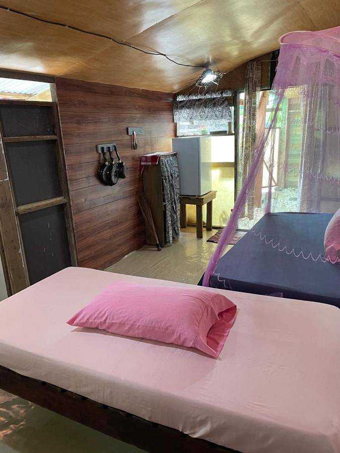 Gîte pour 4 personnes, avec terrasse ainsi que vue et jardin, animaux acceptés dans Huahine - 4
