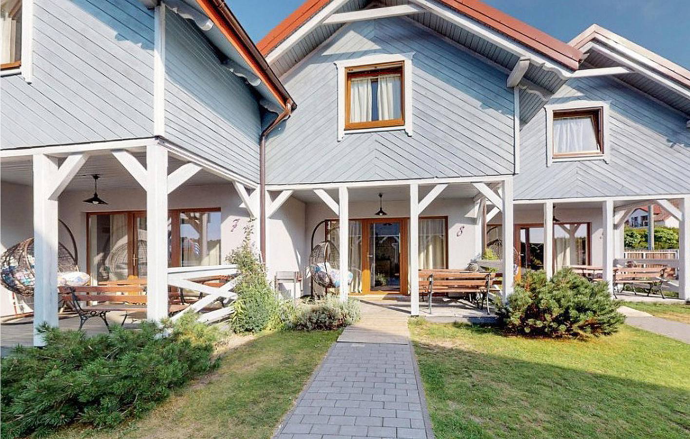 Ferienhaus für 6 Personen mit Pool in Karwia, Polnische Ostsee