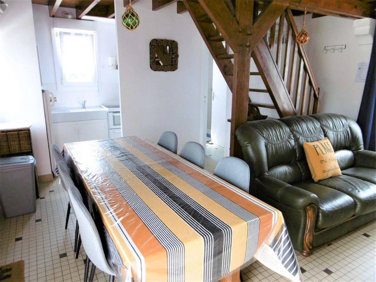 Entire holiday apartment, House 4 rooms 6 people 500 m from the beach in Sarzeau, Côte des Mégalithes