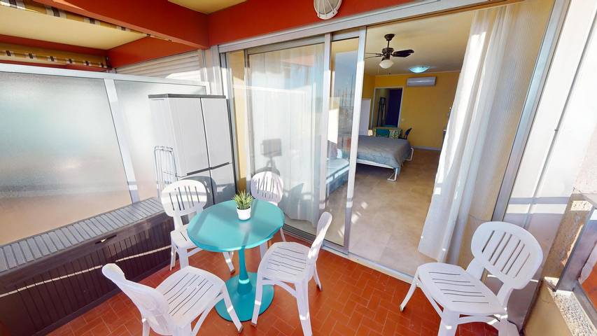 Gîte pour 4 personnes, avec terrasse et vue sur l’océan, animaux acceptés à Menton - 3