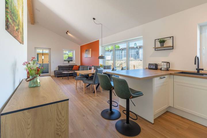 Ferienhaus für 6 Personen, mit Garten und Sauna, kinderfreundlich