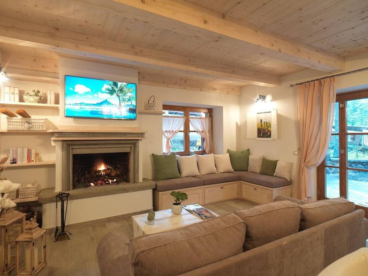 Berg "Chalet Galli" mit Spa in Abbadia San Salvatore, Siena e dintorni