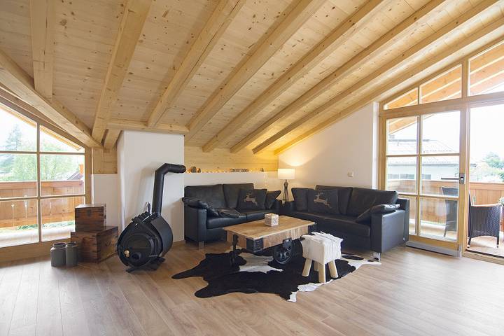 Ganze Ferienwohnung, Chalet im Ahornwinkl - 3) Ferienwohnung im Chalet Ahornwinkl 26 qm in Reit im Winkl, Bayerische Alpen
