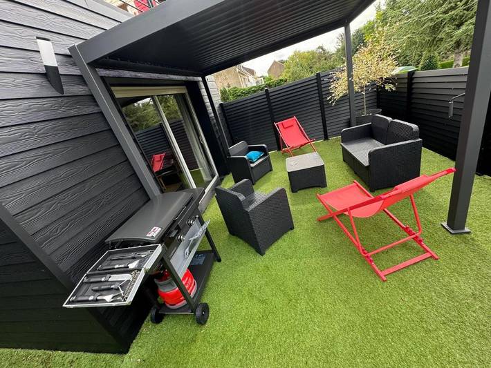 Location de vacances pour 4 personnes, avec vue et jardin à Marquise - 3