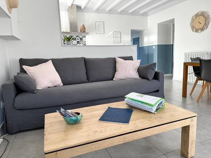 Location de vacances pour 6 personnes, avec jardin, animaux acceptés à Montlouis-sur-Loire - 4