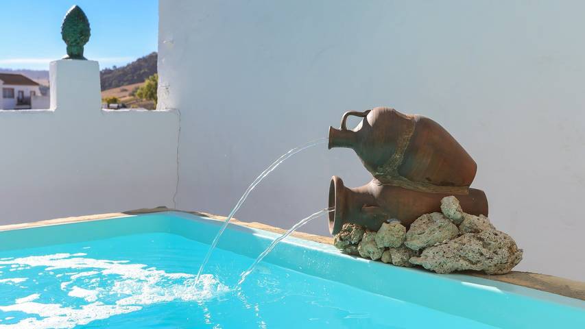 Casa rural para 12 personas, con balcón/terraza y piscina en Montecorto - 3