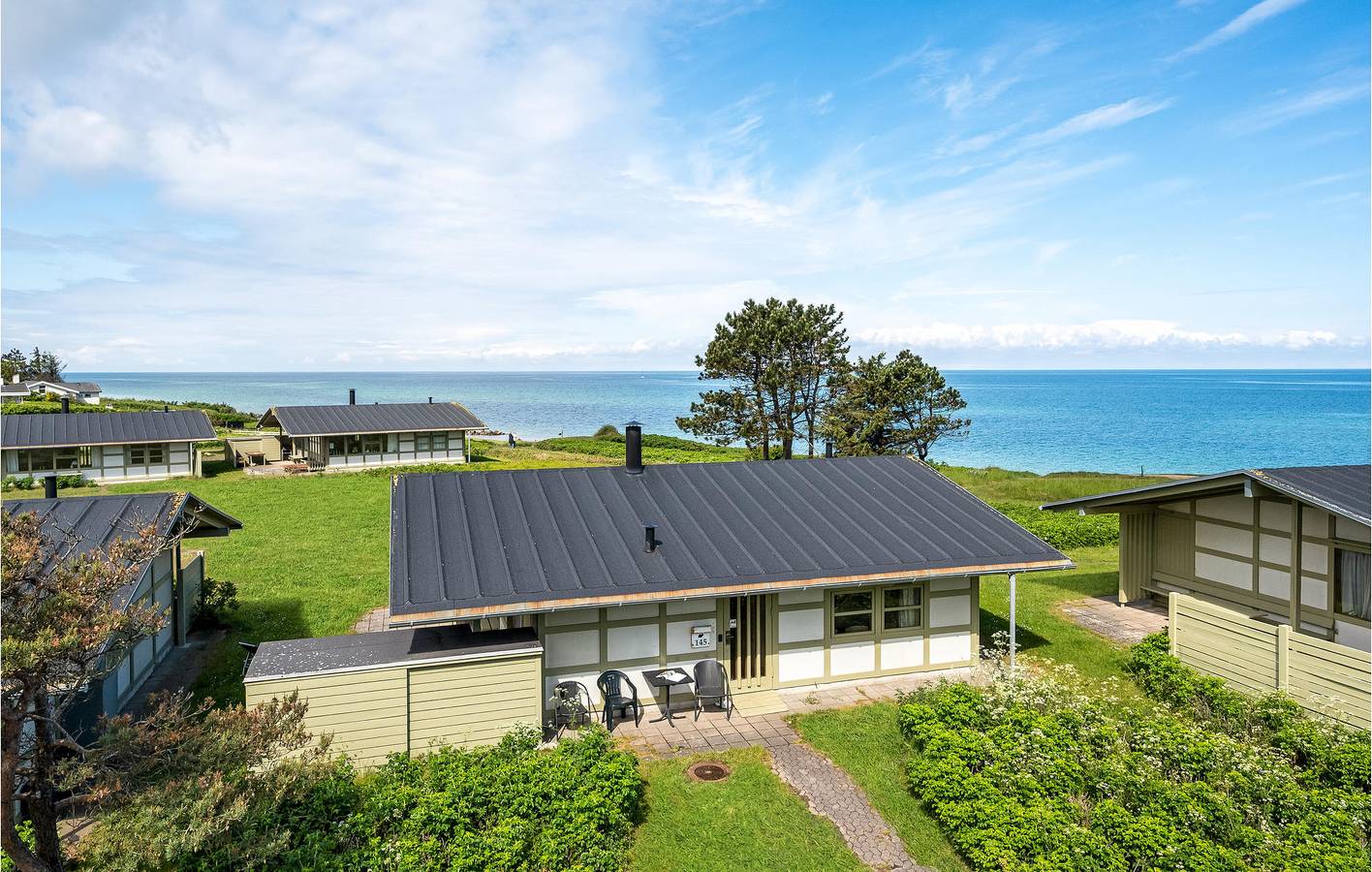 Ferienhaus für 4 Personen mit Terrasse in Gilleleje, Kattegat Küste