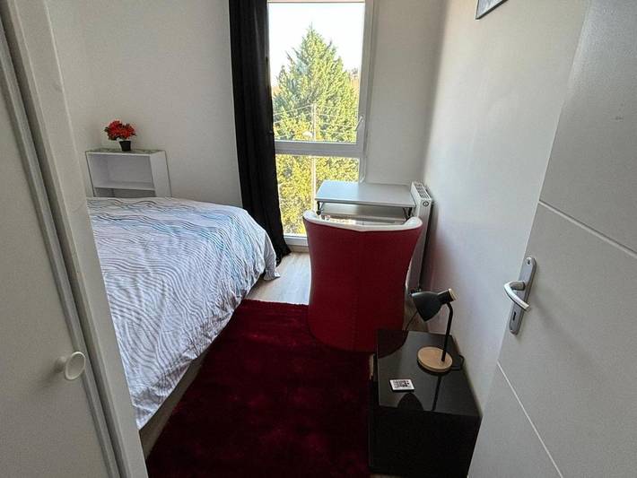 Gîte pour 2 personnes, avec balcon et vue à Saint-Fons - 4