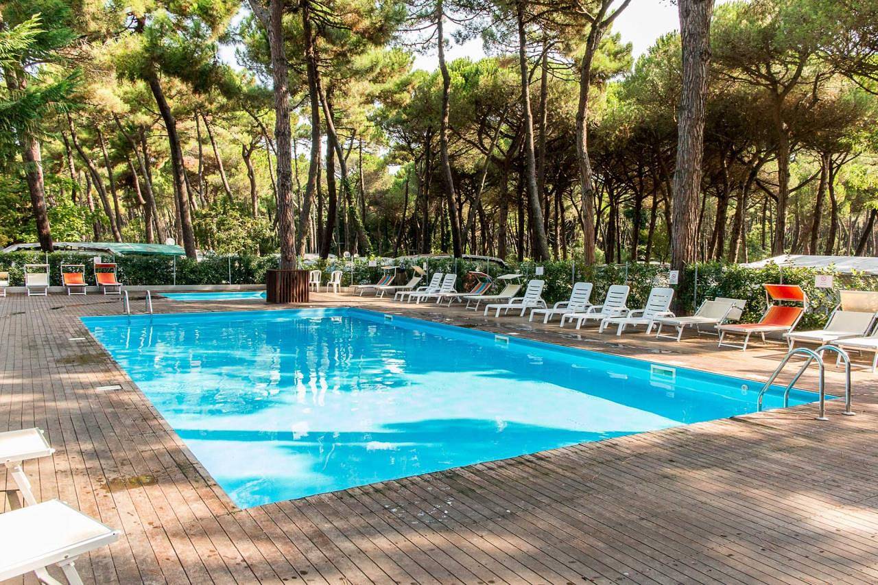 Marina Romea Camping Village Chalet Comfort für 4 Personen  in Ravenna Provinz
