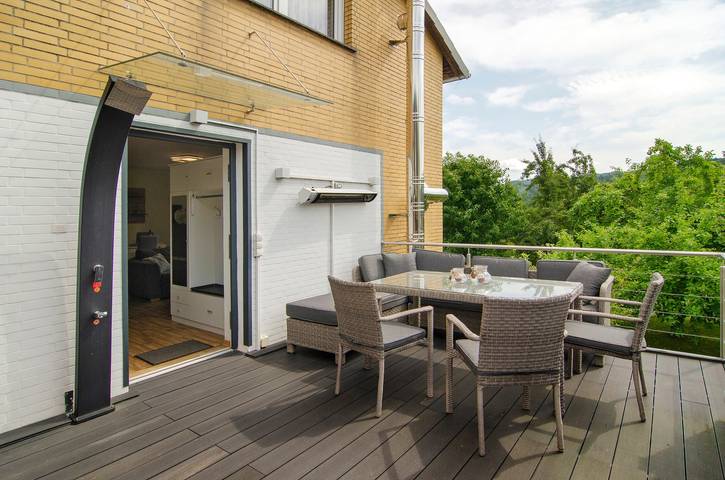 Ferienwohnung für 5 Personen, mit Garten und Sauna