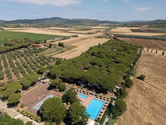 Camping für 6 Personen, mit Pool in der Maremma