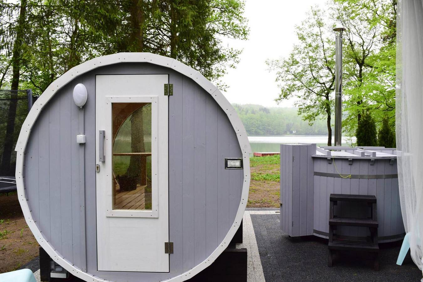 Casa en Lago Stare Czaple con Sauna in Stężyca, powiat kartuski