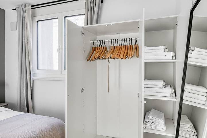 Ganze Wohnung, Ideal Donaustadt 1Br w/ Balcony, near Donaupark & Metro U1, by Blueground in Wien, Donau Niederösterreich