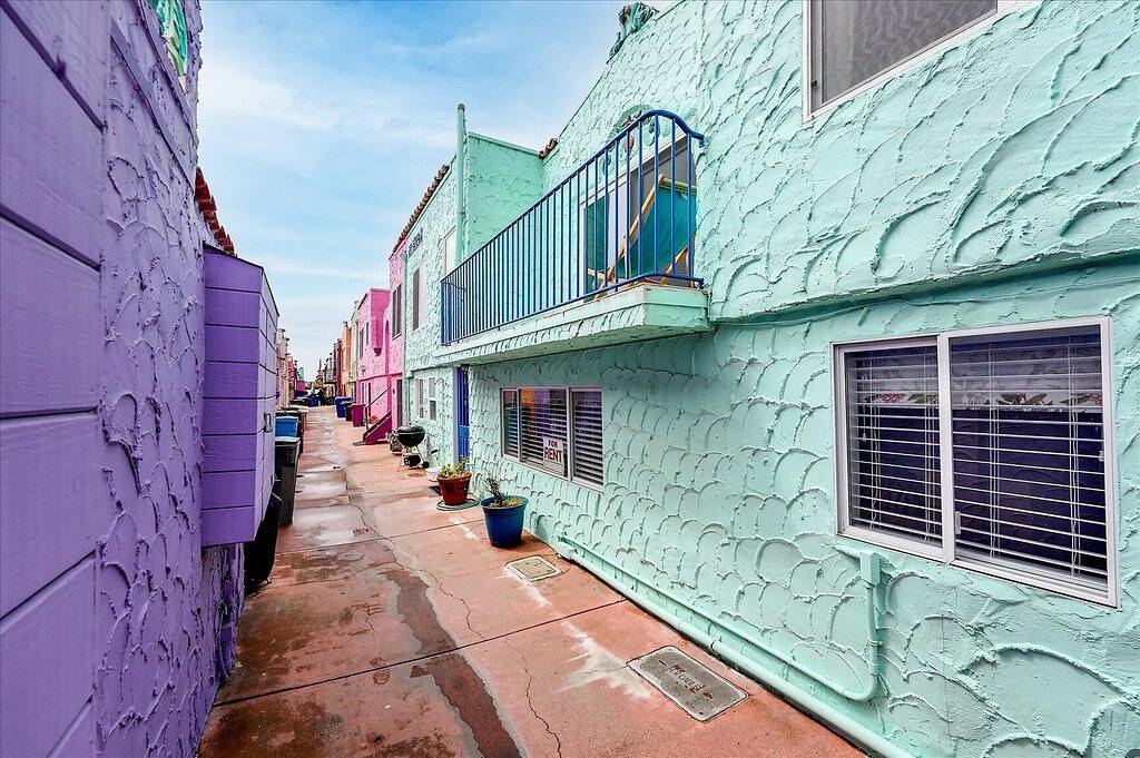 Capitola Beach - Buntes historisches \"venezianisches Gericht # 8\" !! in Capitola, Santa Cruz County
