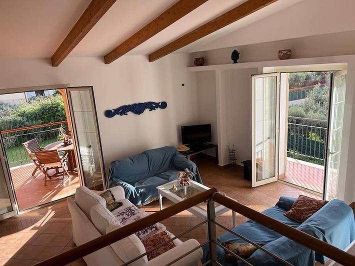 Villa per 7 persone, con Balcone e Terrazza nonché Giardino e Panorama a Cinisi