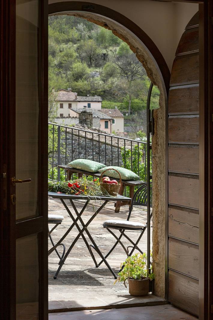 Maison de vacances pour 2 personnes, avec Terrasse et Jardin dans Rasiglia
