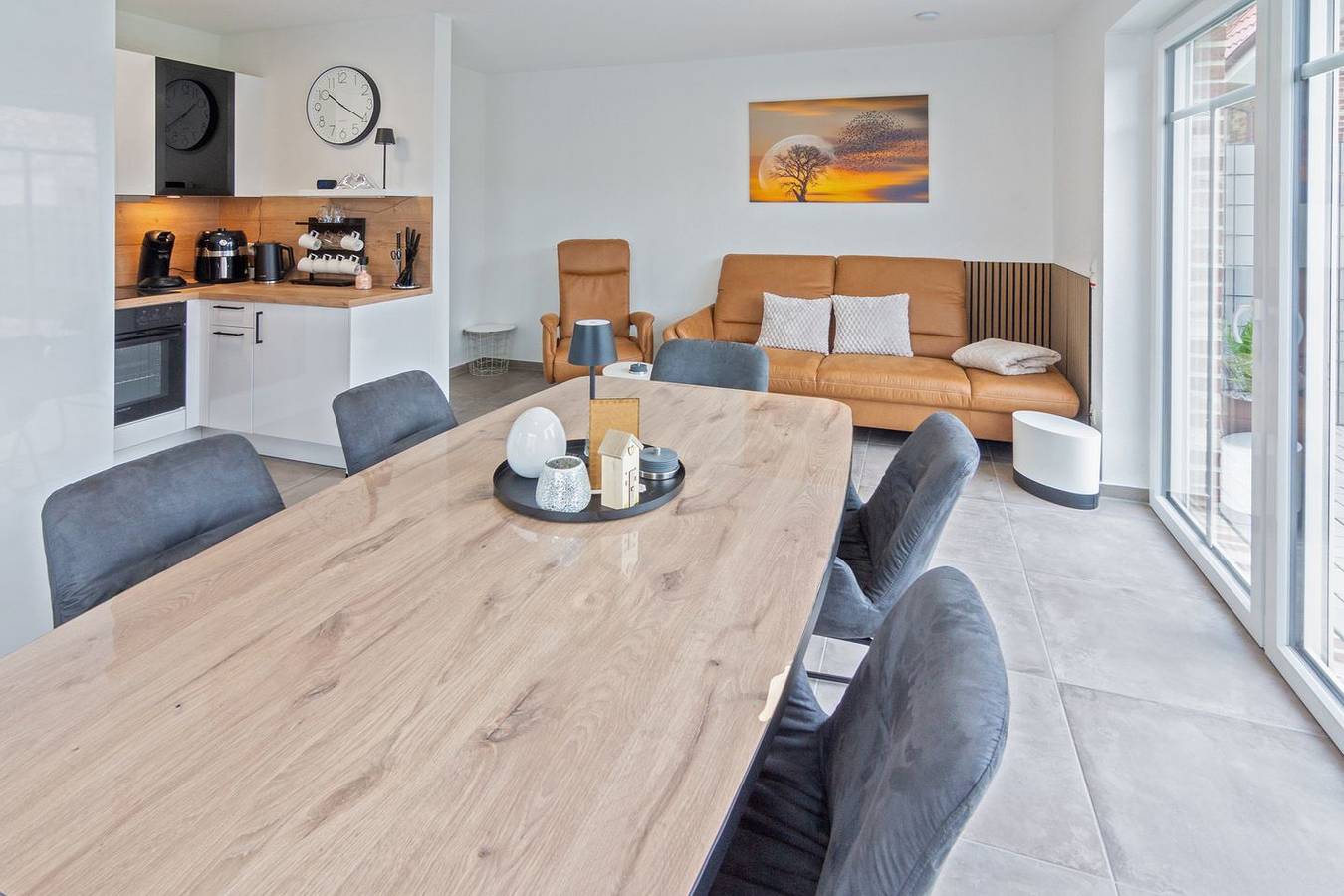 Ganze Wohnung, Ferienwohnung Lina – Moderne Neubauwohnung im Ortskern mit 3 Schlafzimmern in Westeraccumersiel, Dornum