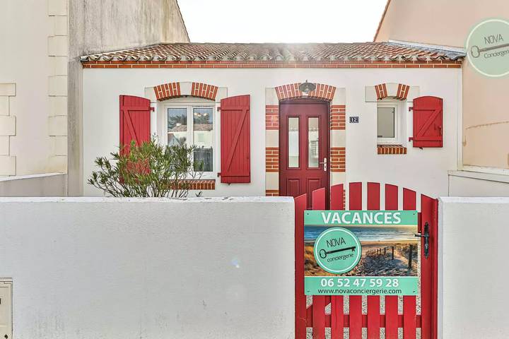 Gîte pour 4 personnes, avec terrasse dans 201 Forest Avenue Saint Hilaire De Riez