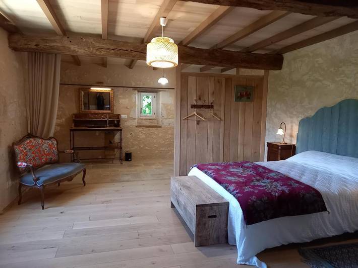 Gîte pour 2 personnes, avec terrasse et jardin à Montcaret - 4