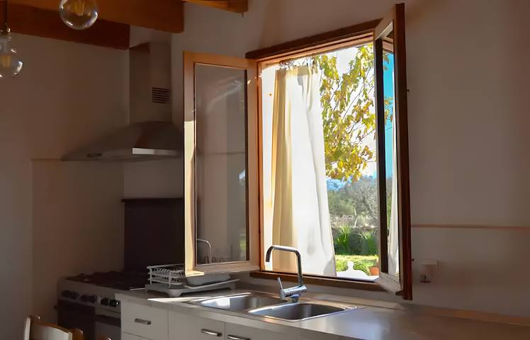 Casa de campo 'Can Mollet' com vista para a montanha, terraço privado e Wi-Fi in Santa Margalida, Majorca (Norte)