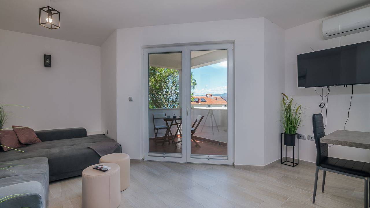 Ganze Ferienwohnung, Ferienwohnung für 4 Personen (60 m²) in Soline in Soline, Krk