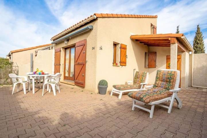 Maison de vacances pour 4 personnes, avec piscine