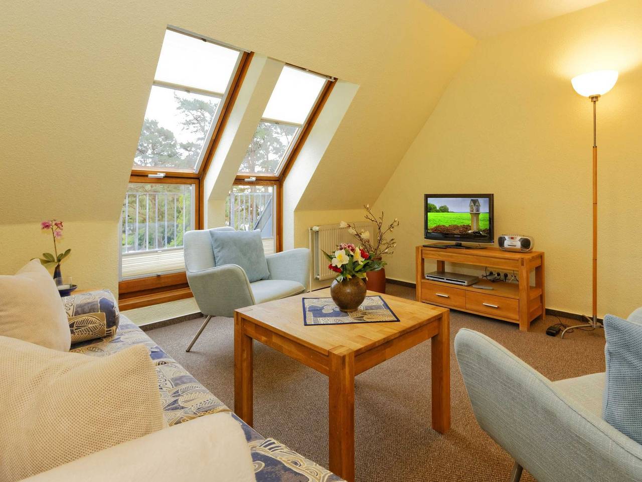 Ganze Ferienwohnung, Ferienwohnung Wald und Meer - Ferienwohnung Wald und Meer in Kölpinsee, Loddin
