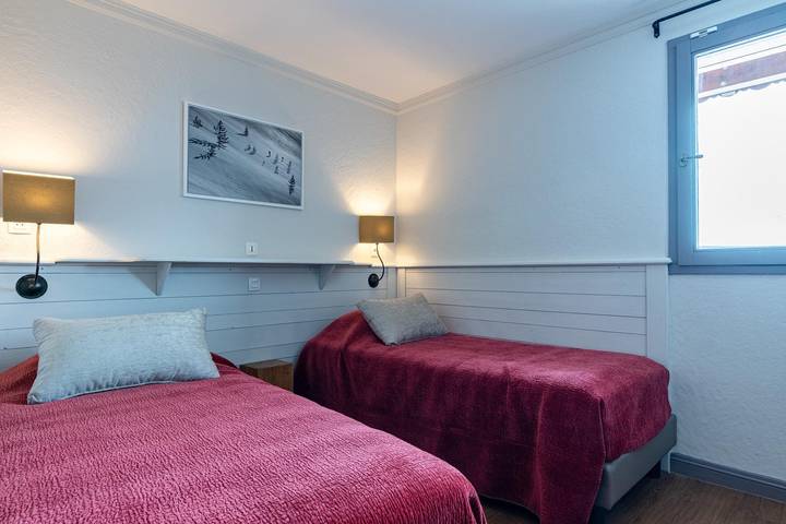 Chalet voor 6 personen, met balkon in Val Thorens
