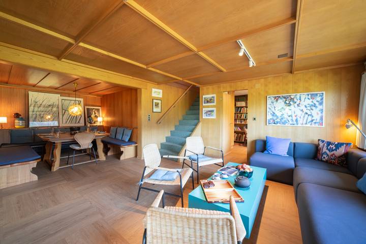 Ferienhaus für 8 Personen, mit Terrasse und Sauna sowie Garten in Wildhaus-Alt St. Johann