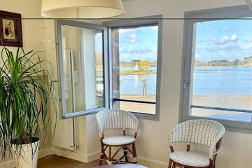 Location de vacances pour 6 personnes, avec terrasse dans Chapelle de Saint-Cado