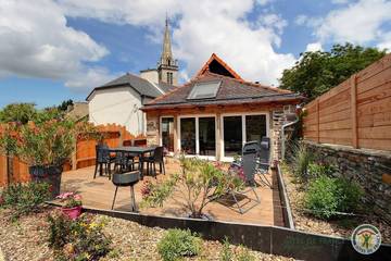 Gîte pour 4 personnes, avec terrasse et jardin à Paimpol