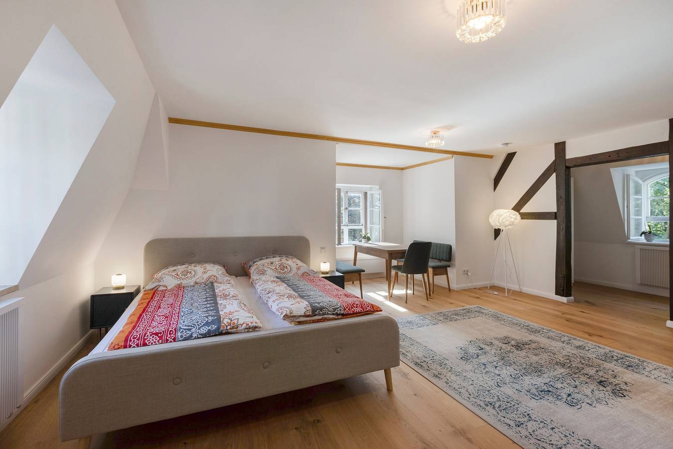 Ganze Wohnung, Ferienwohnung 'Pauline' mit Gemeinschaftspool, Gemeinschaftsterrasse und Wi-Fi in Querfurt, Saale-Unstrut