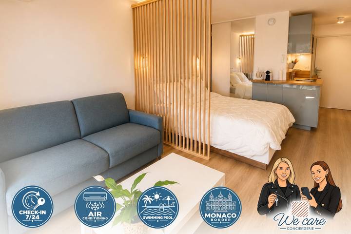 Appartement de vacances pour 2 personnes, avec balcon et piscine - 1