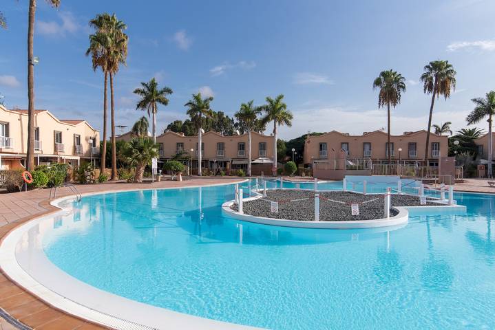 Apartamento de vacaciones para 2 personas, con piscina y terraza en Gran Canaria
