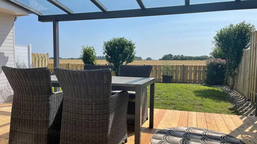 Ferienhaus für 5 Personen, mit Garten