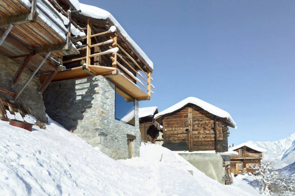 Design chalet in een idyllische omgeving in Orsières, Mont Blanc-massief