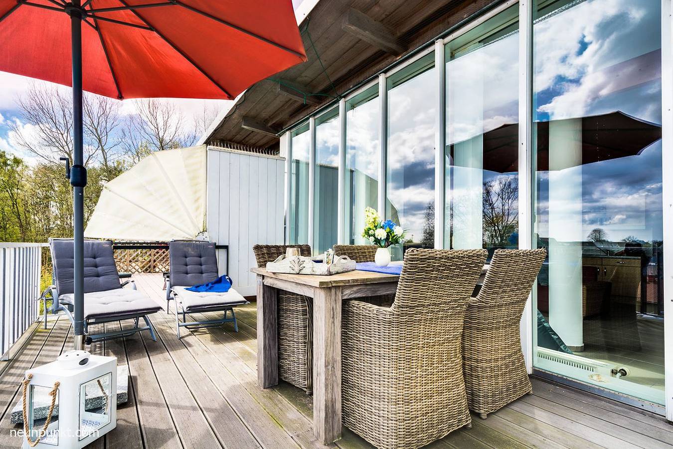 Ganze Wohnung, Ferienwohnung Nr. 18 Penthouse Strandkorb in Schönhagen in Schönhagen, Brodersby