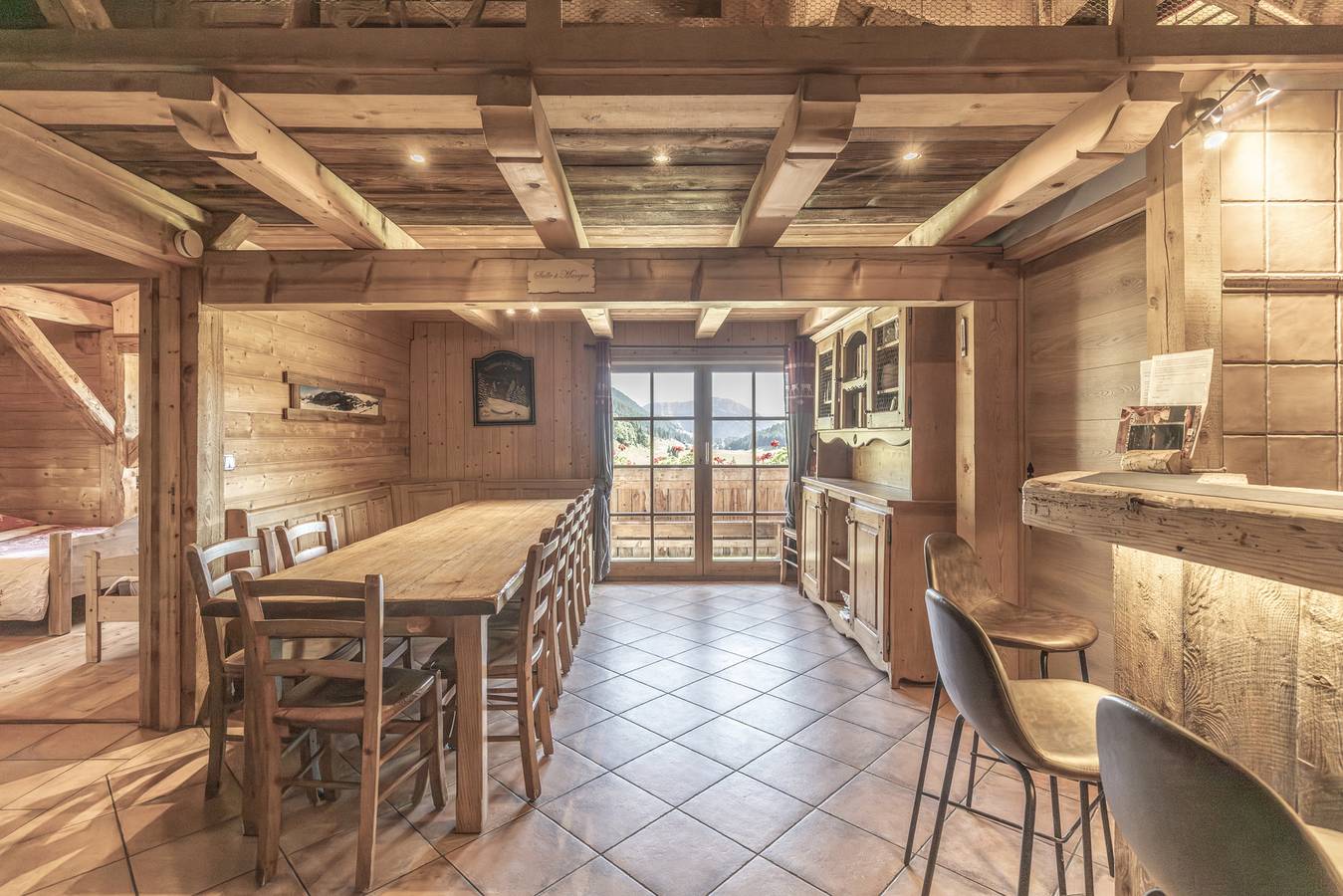 Chalet "Merlin" avec vue sur les montagnes, terrasse privée et Wi-Fi in Plateau des Glières, Glières-Val-de-Borne