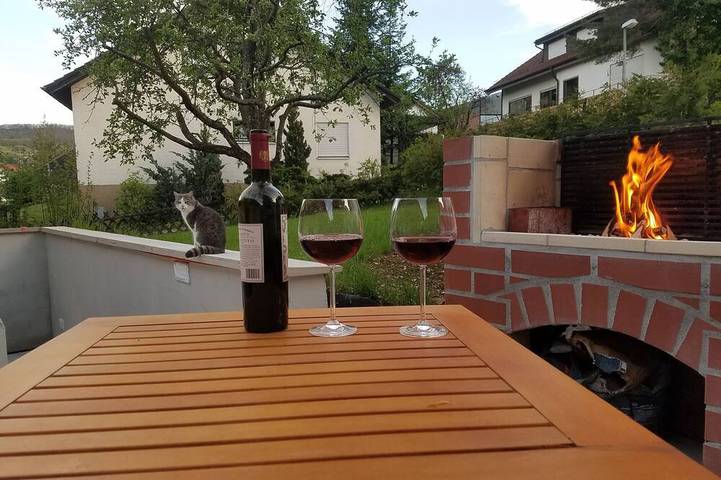 Ferienhaus für 4 Personen, mit Terrasse und Garten in der Stuttgart Region