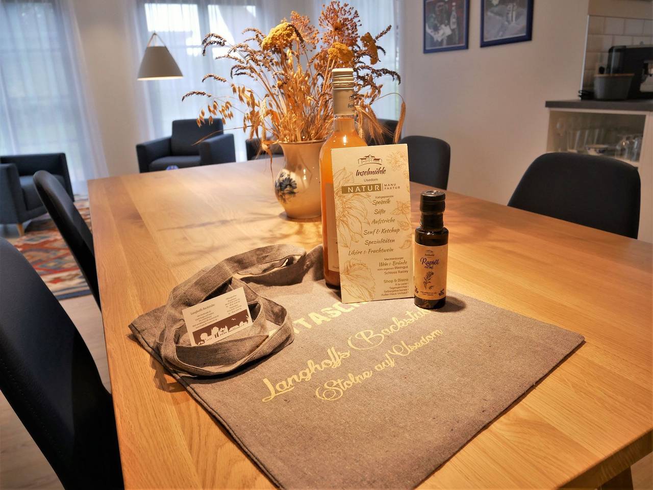 Ganze Ferienwohnung, Inseldomizil Stolpe - Urlaub unter Reet auf Usedom - Apartment mit Terrasse - Johannes Brahms 19 in Stolpe auf Usedom, Usedom