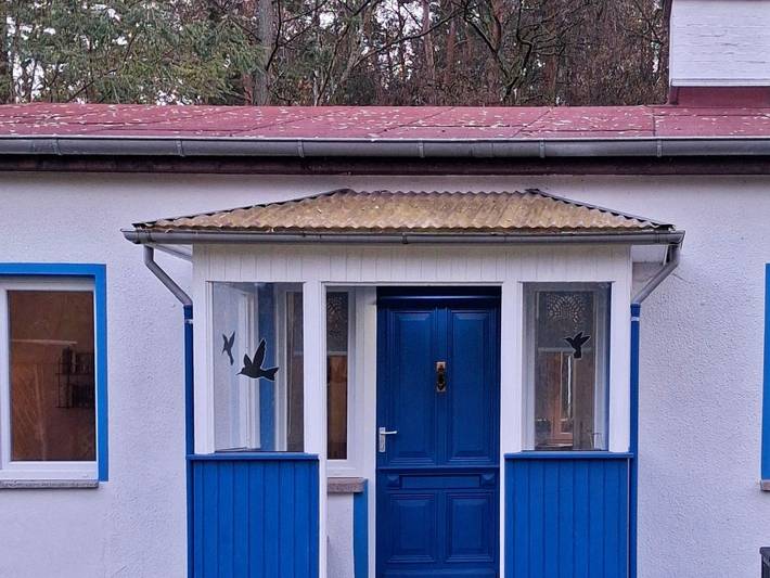 Ferienhaus für 4 Personen, mit Garten und Seeblick in Wesenberg